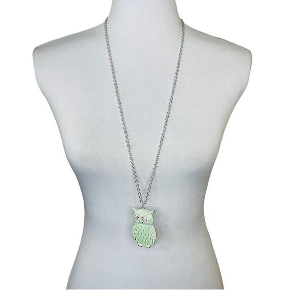 Owl Pendant Necklace - Picture 1 of 6